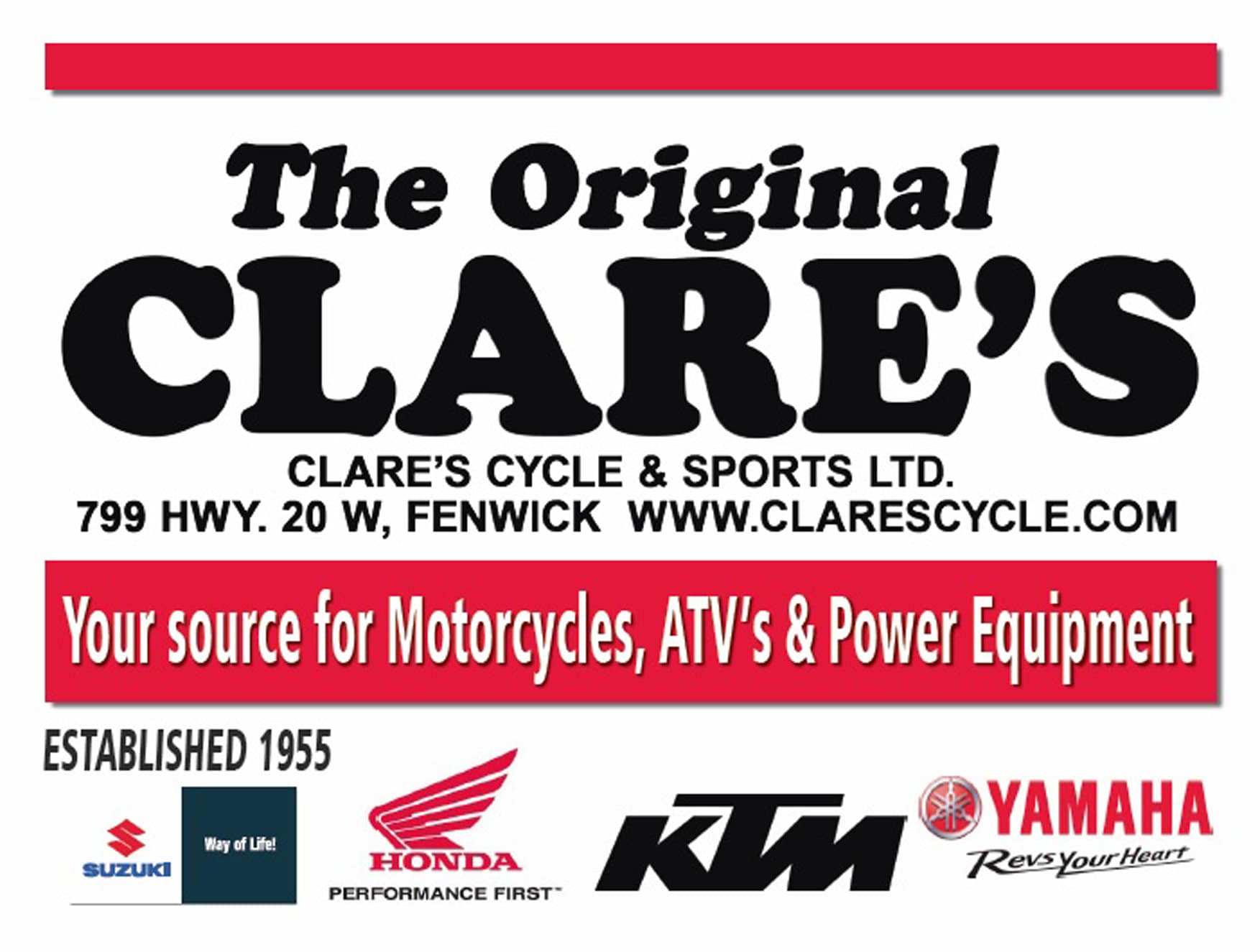 Ktm Dealers Ontario >> Dealership Information | Clare's Cycle | Fenwick Ontario Ktm Dealers Ontario >> Dealership Information | Clare's Cycle | Fenwick Ontario